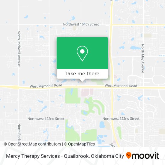 Mercy Therapy Services - Quailbrook map
