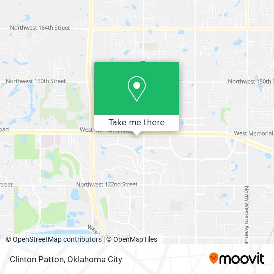 Mapa de Clinton Patton