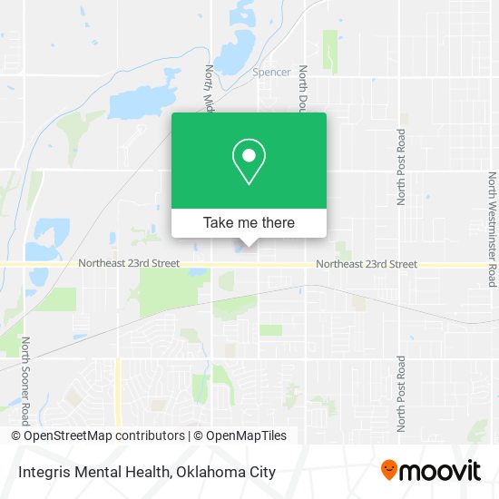 Mapa de Integris Mental Health
