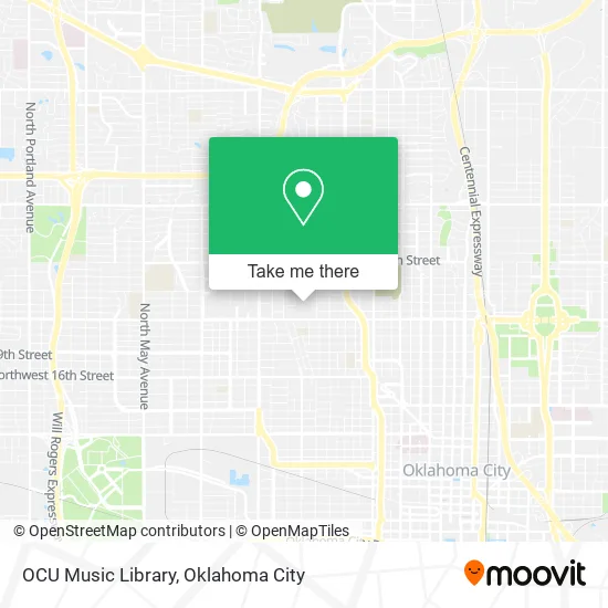 Mapa de OCU Music Library