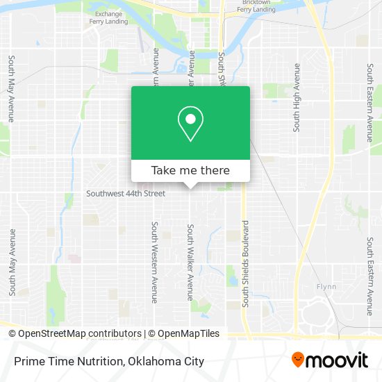Prime Time Nutrition map