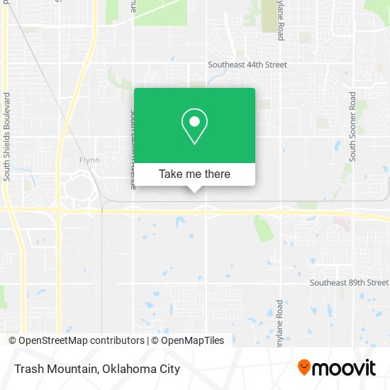 Mapa de Trash Mountain