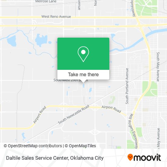 Mapa de Daltile Sales Service Center
