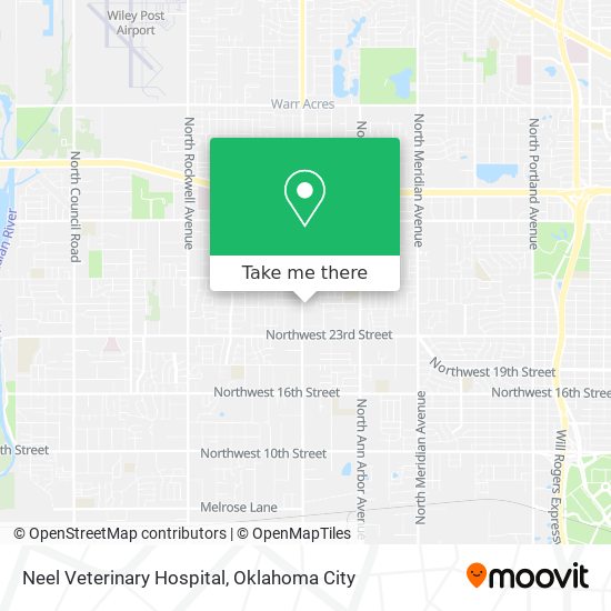Mapa de Neel Veterinary Hospital