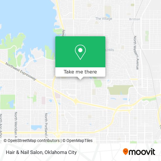 Hair & Nail Salon map