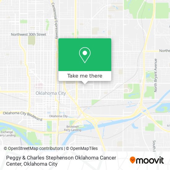 Peggy & Charles Stephenson Oklahoma Cancer Center map