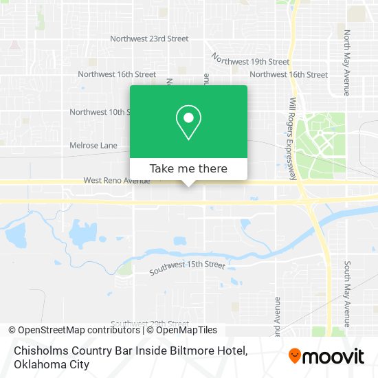 Chisholms Country Bar Inside Biltmore Hotel map