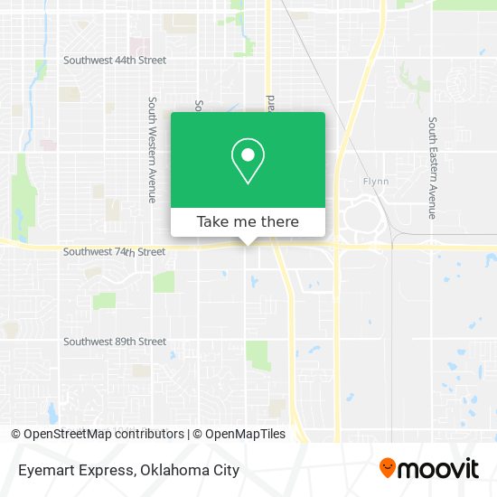 Mapa de Eyemart Express