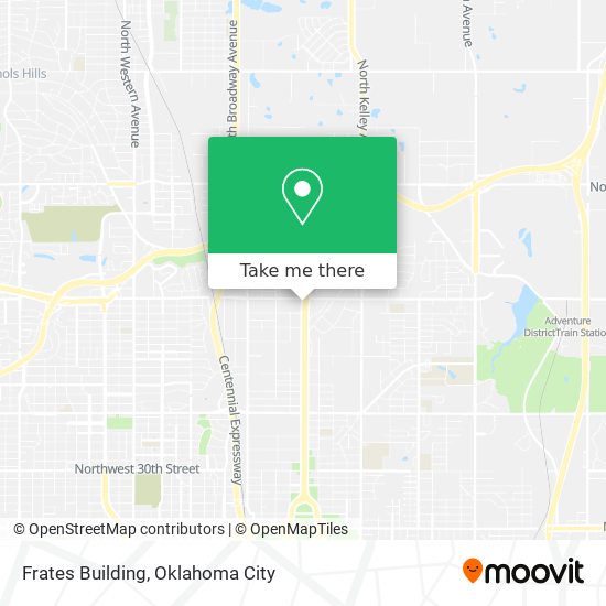 Frates Building map