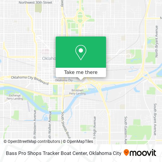 Bass Pro Shops Tracker Boat Center map