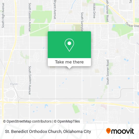 Mapa de St. Benedict Orthodox Church