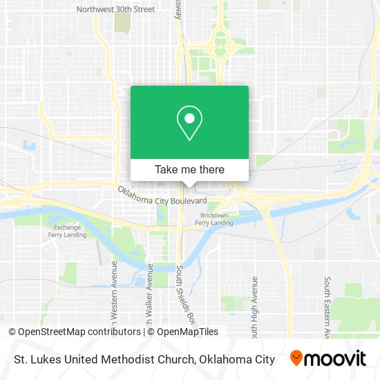 Mapa de St. Lukes United Methodist Church