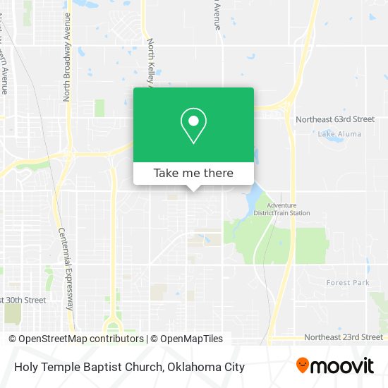 Holy Temple Baptist Church map