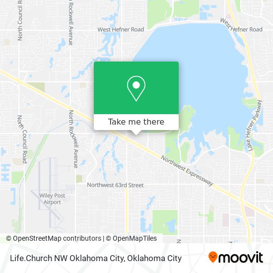 Life.Church NW Oklahoma City map