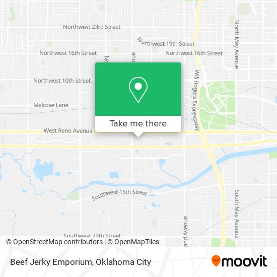 Beef Jerky Emporium map