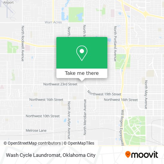 Wash Cycle Laundromat map