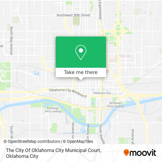 Mapa de The City Of Oklahoma City Municipal Court