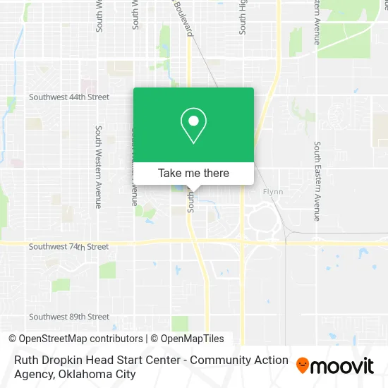 Ruth Dropkin Head Start Center - Community Action Agency map