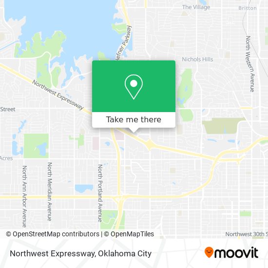Northwest Expressway map