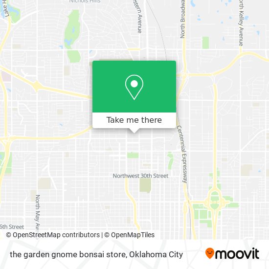 the garden gnome bonsai store map
