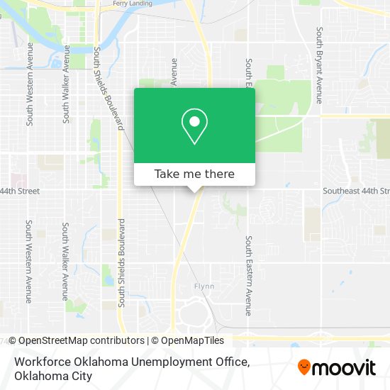 How to get to Workforce Oklahoma Unemployment Office in Oklahoma City by  Bus?