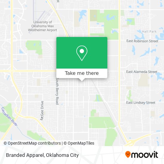 Branded Apparel map