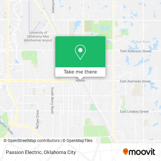 Mapa de Passion Electric