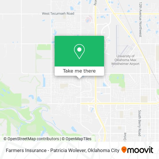 Farmers Insurance - Patricia Wolever map