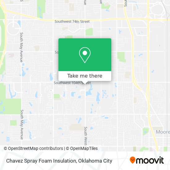 Mapa de Chavez Spray Foam Insulation