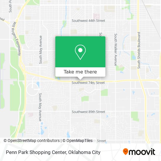 Penn Park Shopping Center map