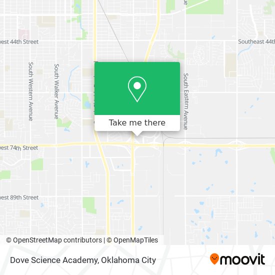 Mapa de Dove Science Academy