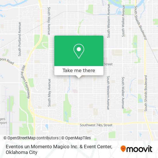Eventos un Momento Magico Inc. & Event Center map