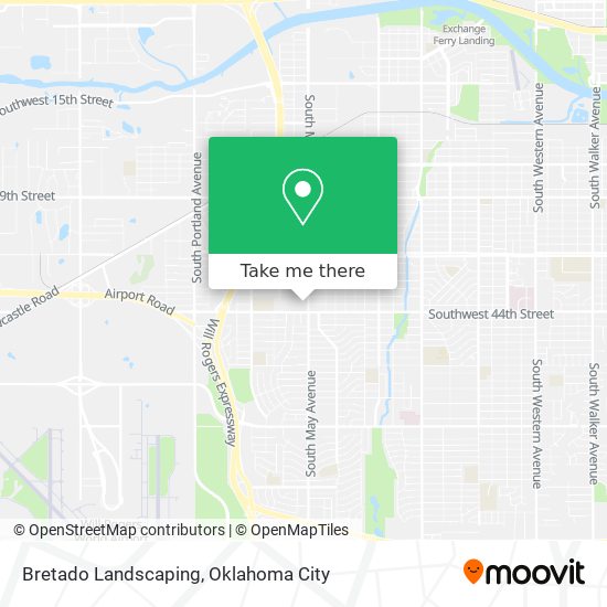Bretado Landscaping map