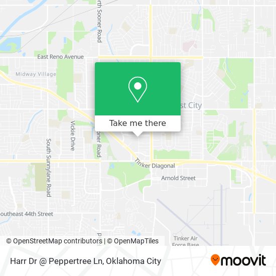 Mapa de Harr Dr @ Peppertree Ln