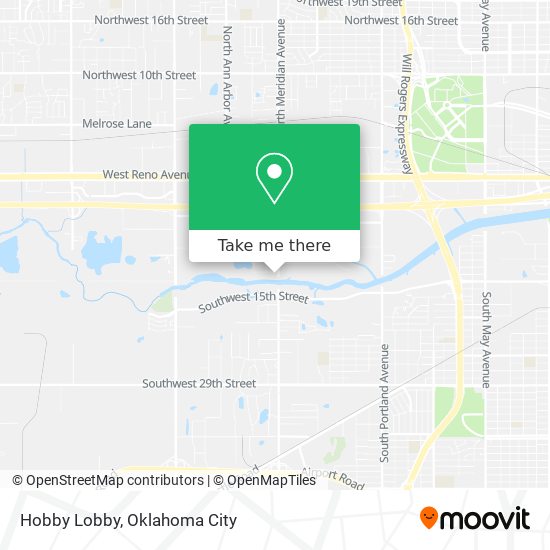 Hobby Lobby map