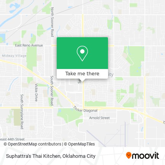 Suphattra's Thai Kitchen map