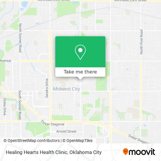 Mapa de Healing Hearts Health Clinic