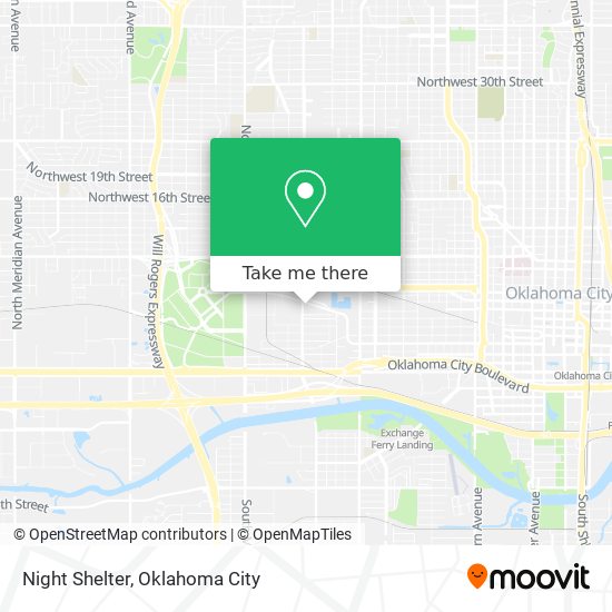 Mapa de Night Shelter