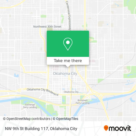 NW 9th St Building 117 map