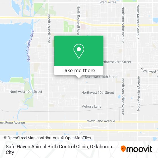 Safe Haven Animal Birth Control Clinic map