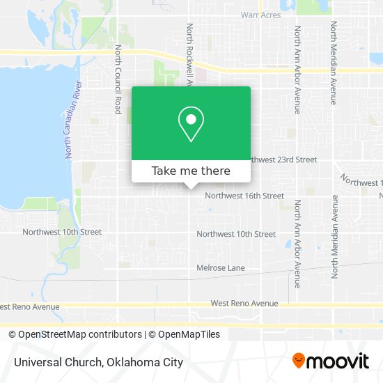 Mapa de Universal Church