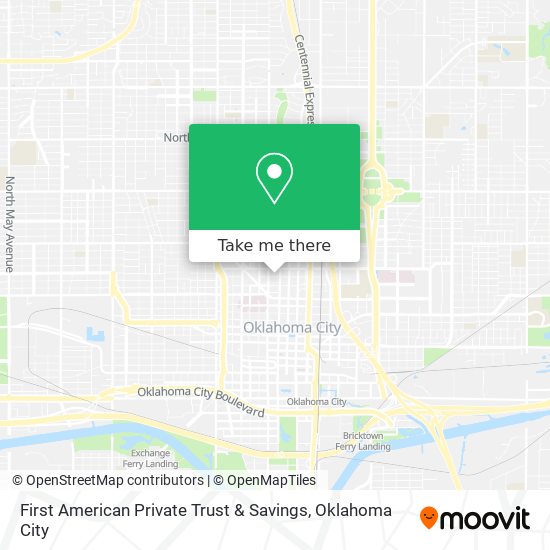 Mapa de First American Private Trust & Savings