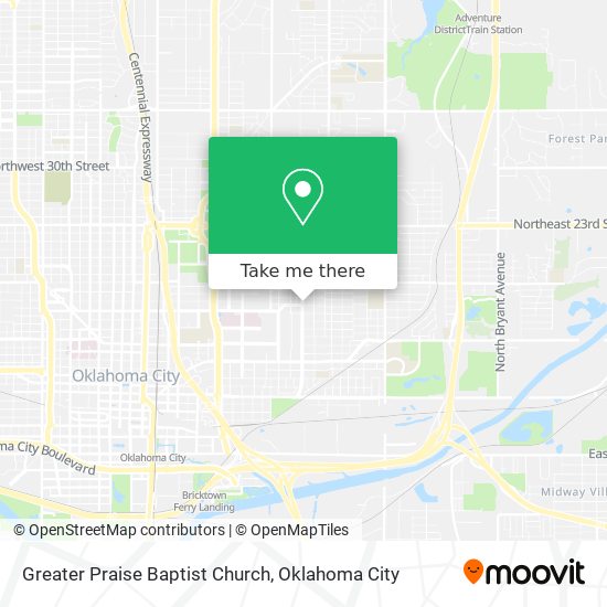 Mapa de Greater Praise Baptist Church