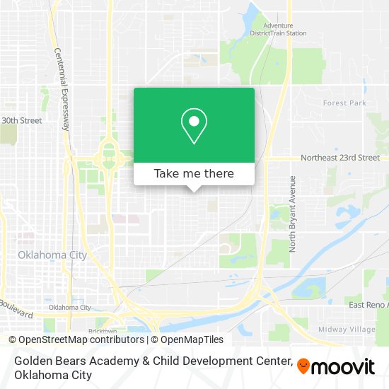Mapa de Golden Bears Academy & Child Development Center