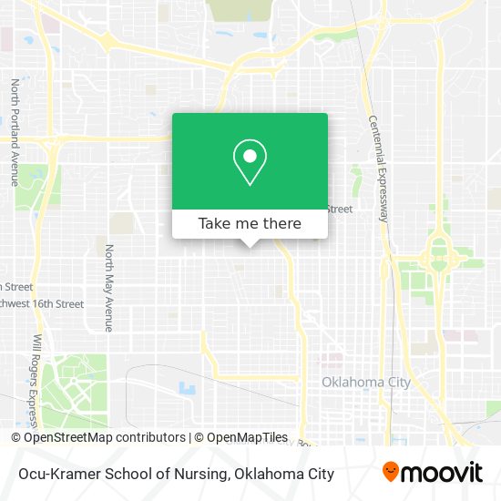 Ocu-Kramer School of Nursing map