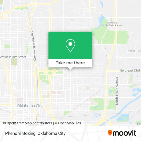 Phenom Boxing map