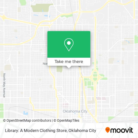 Library: A Modern Clothing Store map