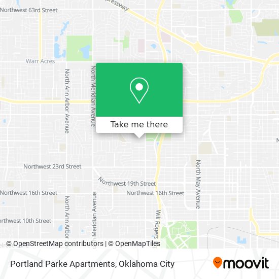 Portland Parke Apartments map