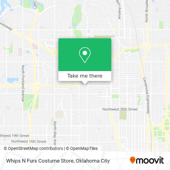 Whips N Furs Costume Store map