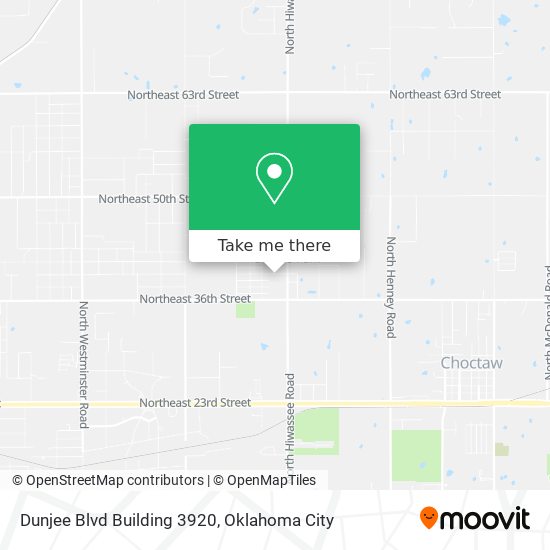 Mapa de Dunjee Blvd Building 3920